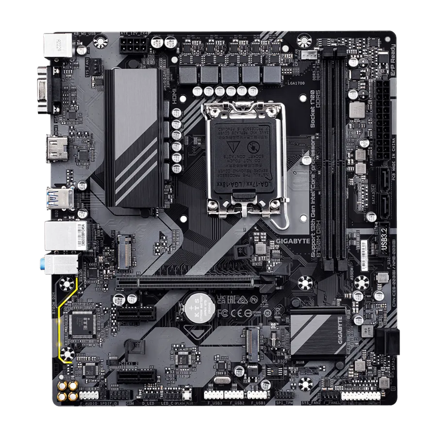 Gigabyte B760M D2H DDR5 Motherboard For INTEL 12th | 13th Gen view 4